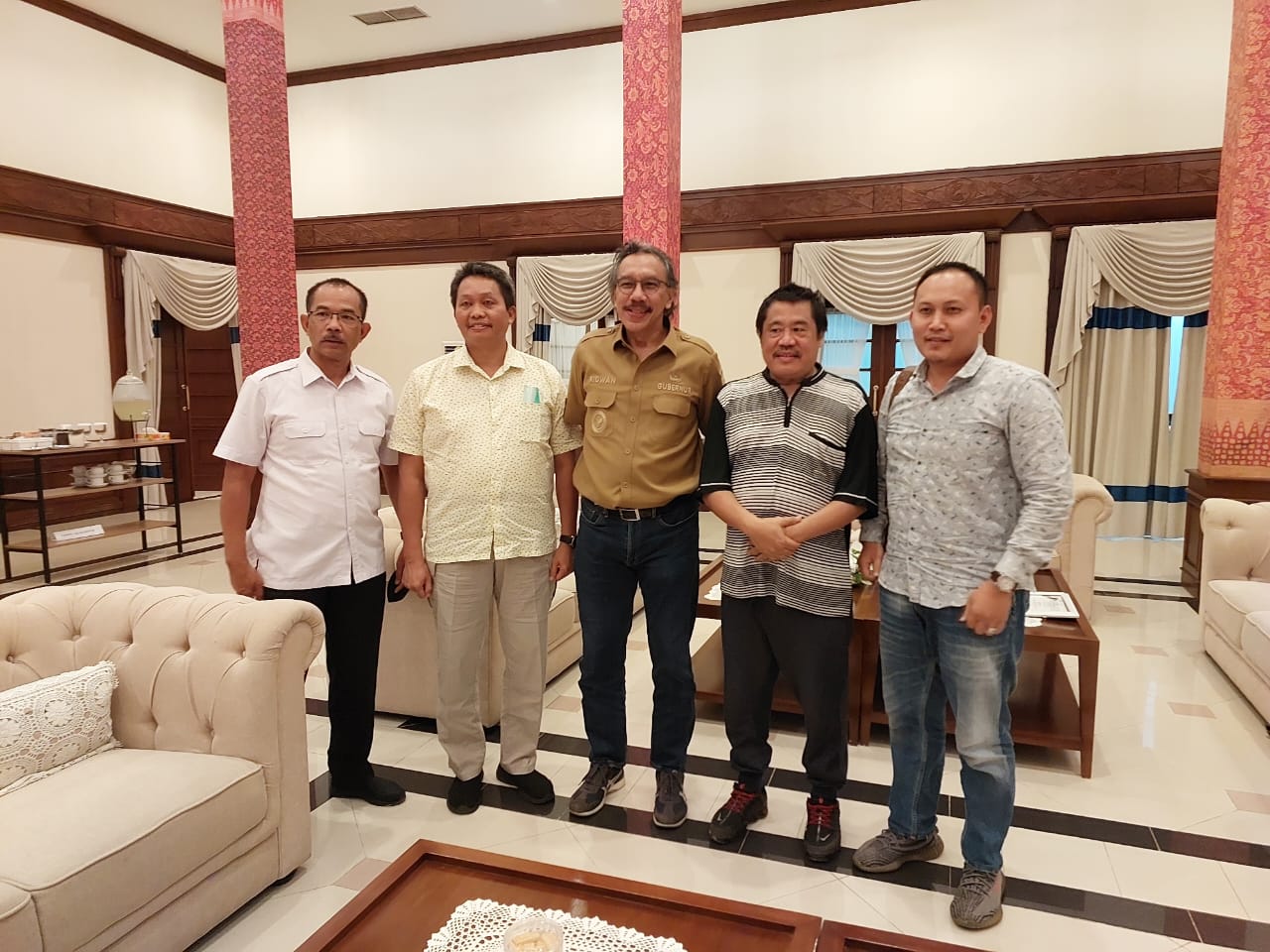 Audiences & Discussion with Acting Governor of Bangka Belitung